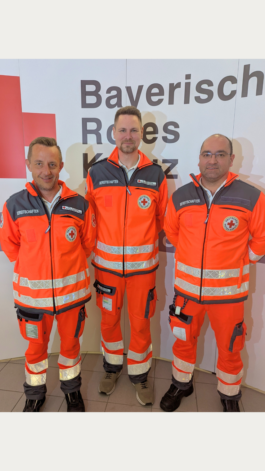 Gruppenfoto Daniel Nitschke, Christian Schmidt, Lars Dickers