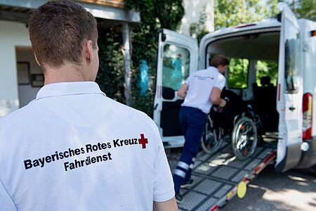 BRK-Fahrdienst