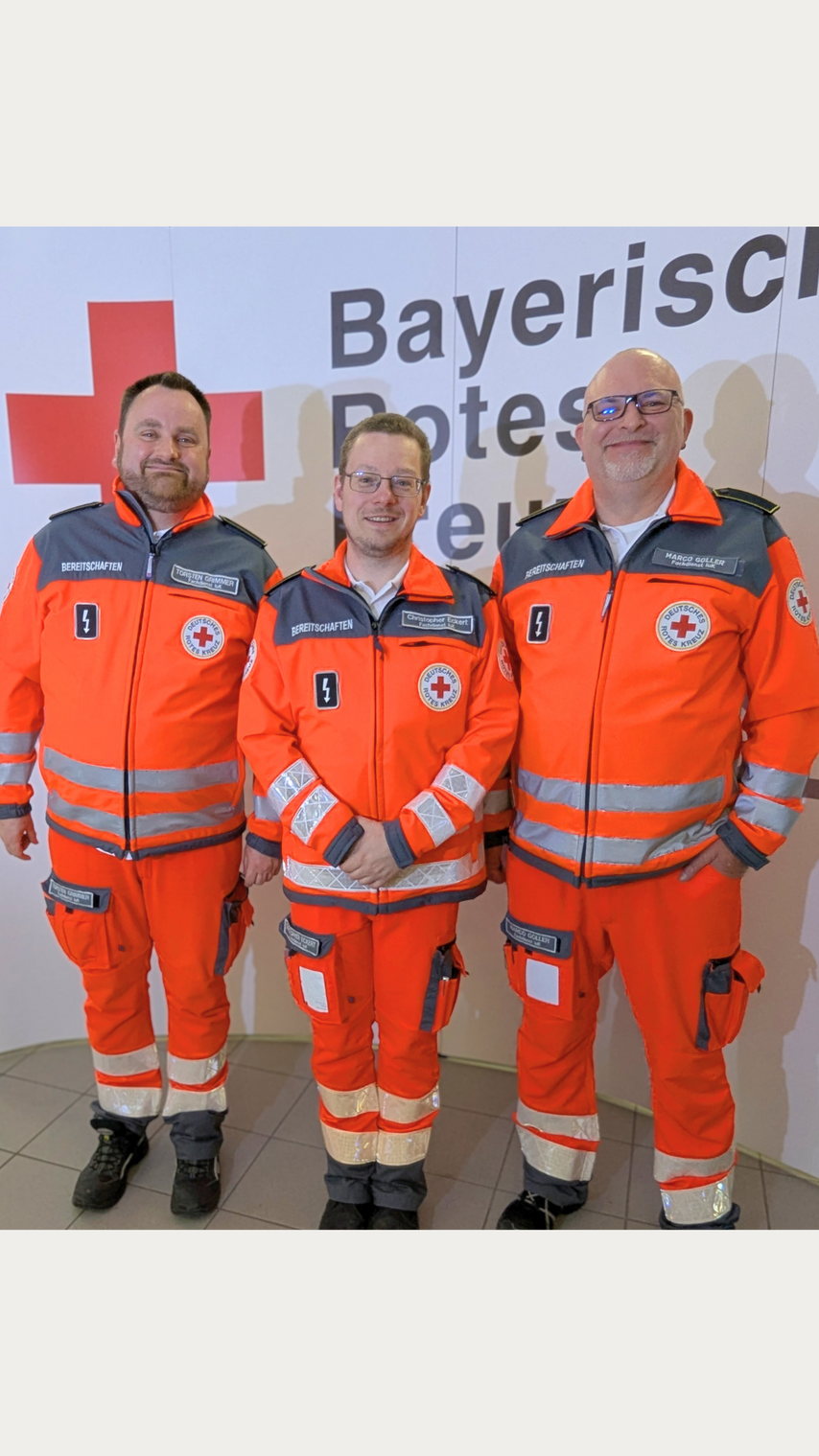 Gruppenfoto: Christopher Eckert,  Torsten Grimmer,  Marco Goller