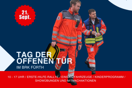 Tag der offenen Tür im BRK Fürth am 21. Sept.2025