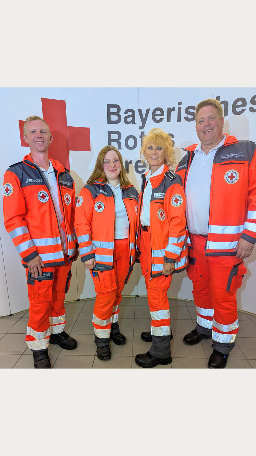 Sonja Scheumann,  Michael Scheumann, Markus Hunke, Marion Schmidt (Bereitschaftsjugendwartin)